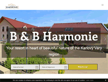 Tablet Screenshot of penzionharmonie.com
